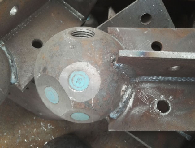 浦东螺栓球球塞，网架配件